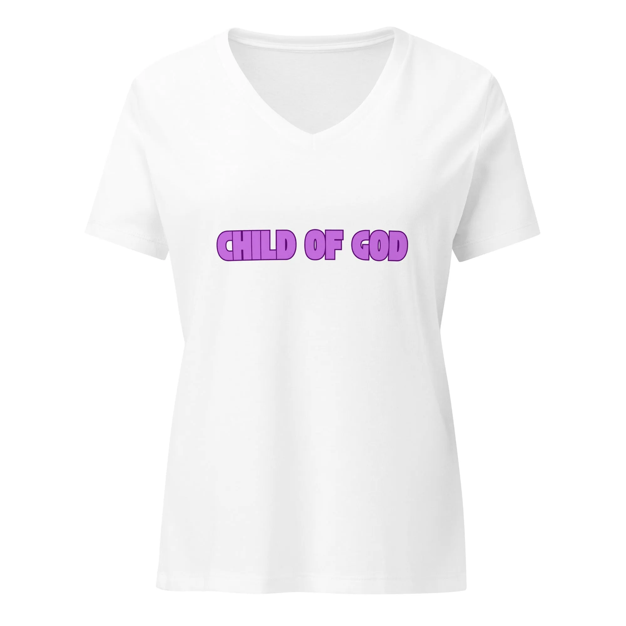 Inspirational Women’s relaxed V-Neck T Shirt