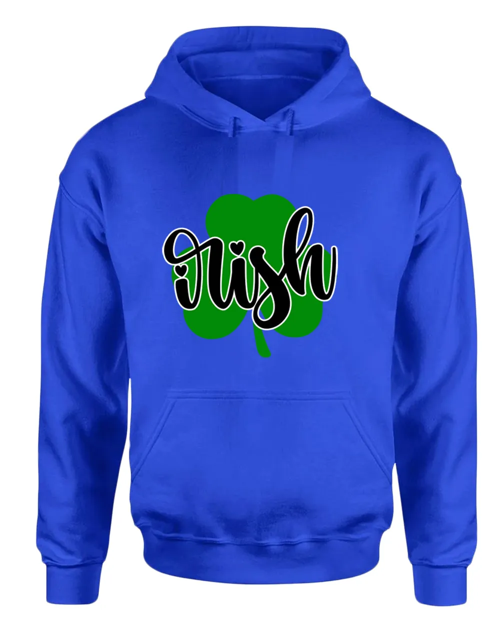 Irish clover shamrock hoodie women st patrick's day hoodie