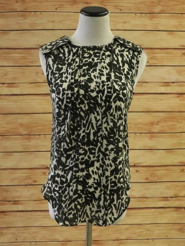 Isabel Marant Women's Top: Black 100% Silk Size 2, Pre-owned
