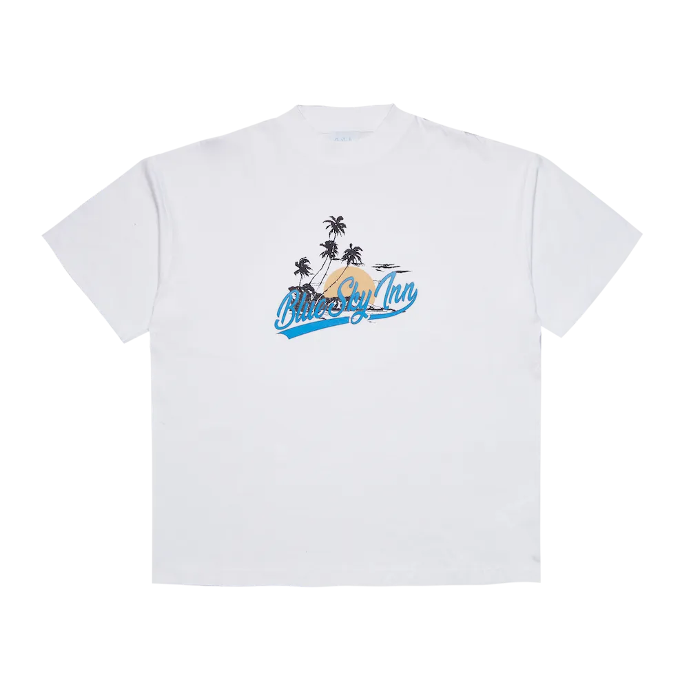 Island Logo Tee - White