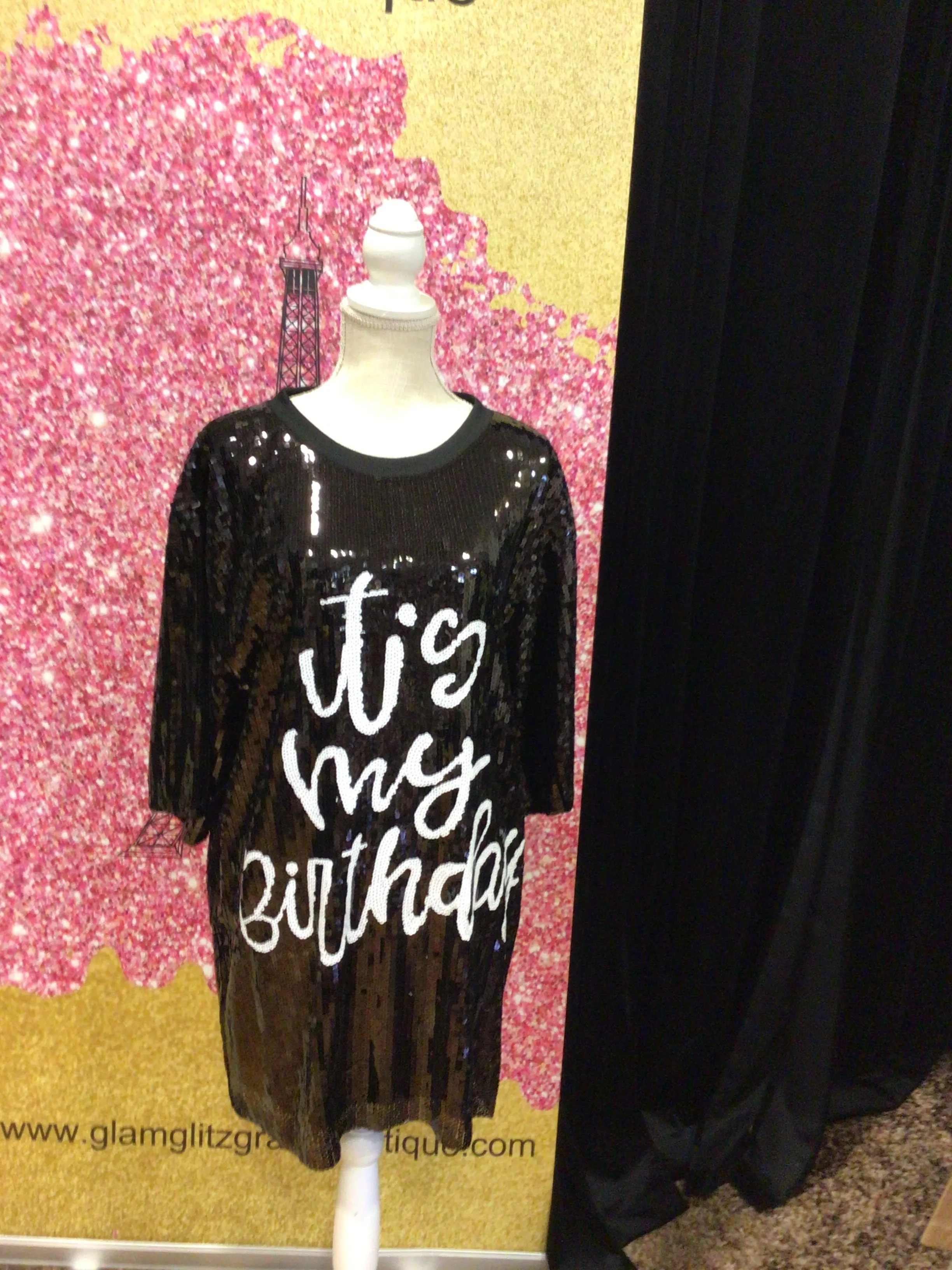 It’s My Birthday Shirt Dress