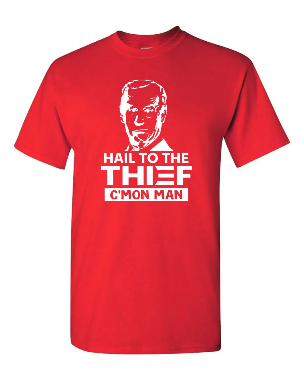 Joe Biden Funny T-shirt- Hail to the Thief T-shirt