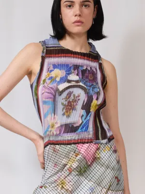 Julia Heuer Thelma Top, Alice print