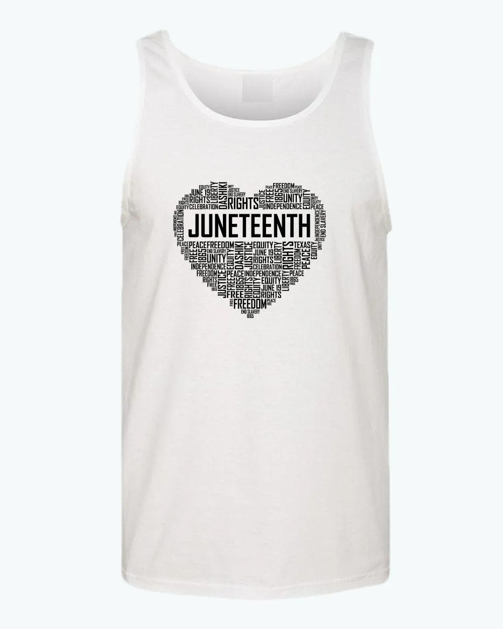 Juneteenth freedom, right unity tank top