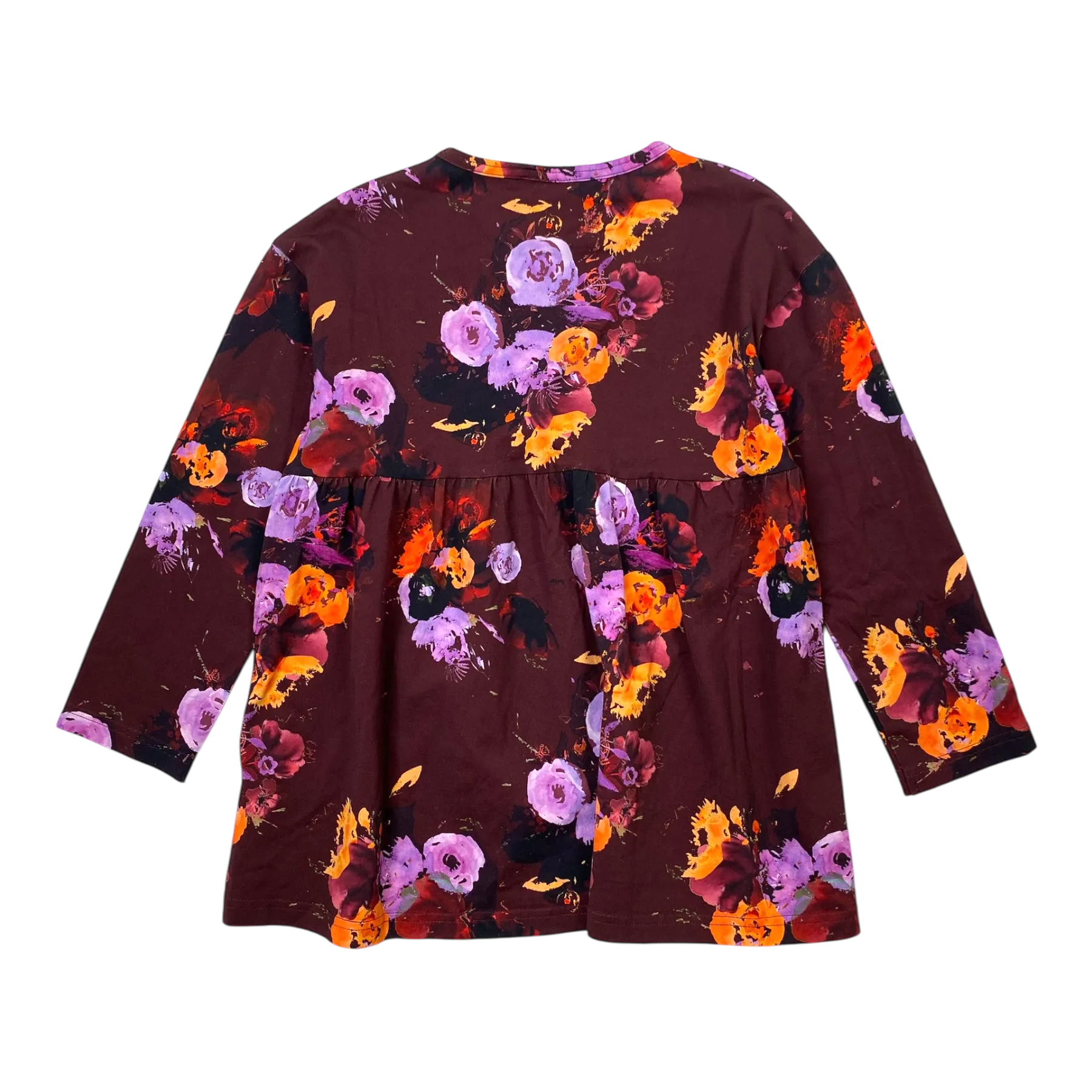 Kaiko bell shirt, ruby rose | 134/140cm