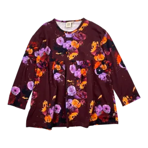 Kaiko bell shirt, ruby rose | 134/140cm