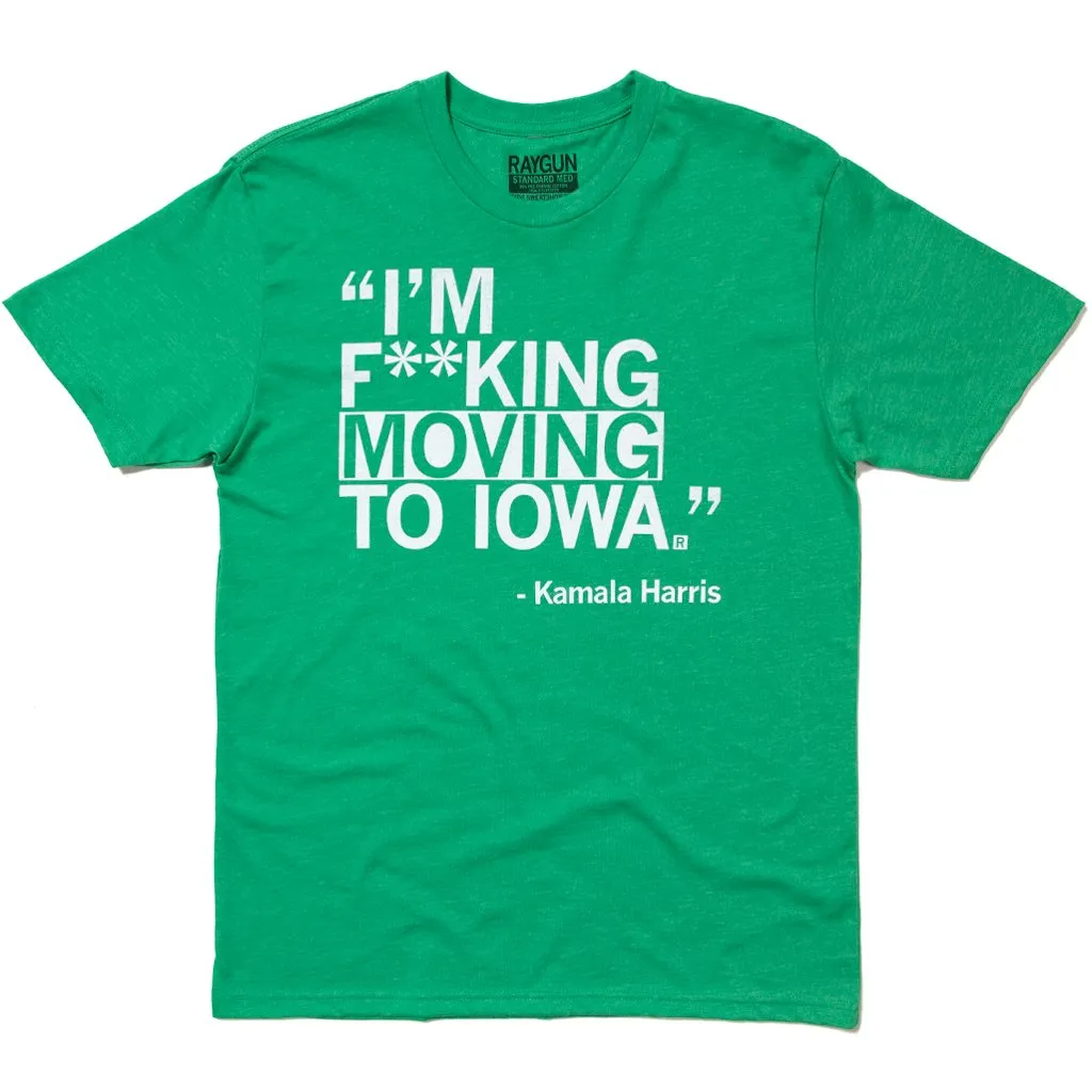Kamala Harris Moving To Iowa (R)
