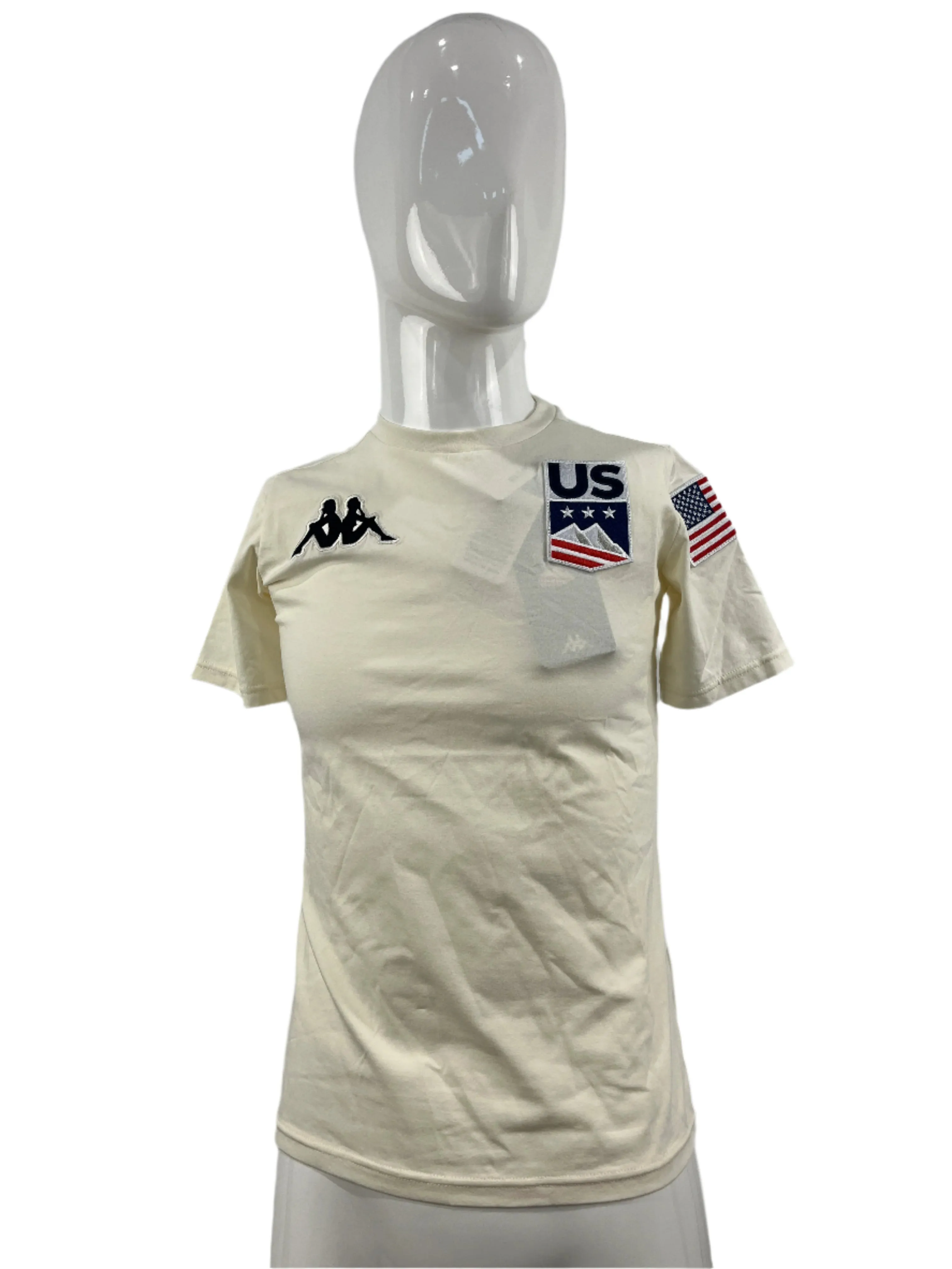 Kappa X Team USA Slim Fit Athletic T-Shirt