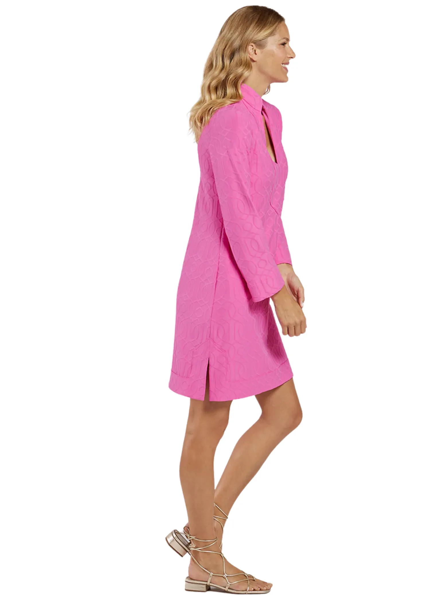 KATE DRESS - GARDEN GATE JACQUARD