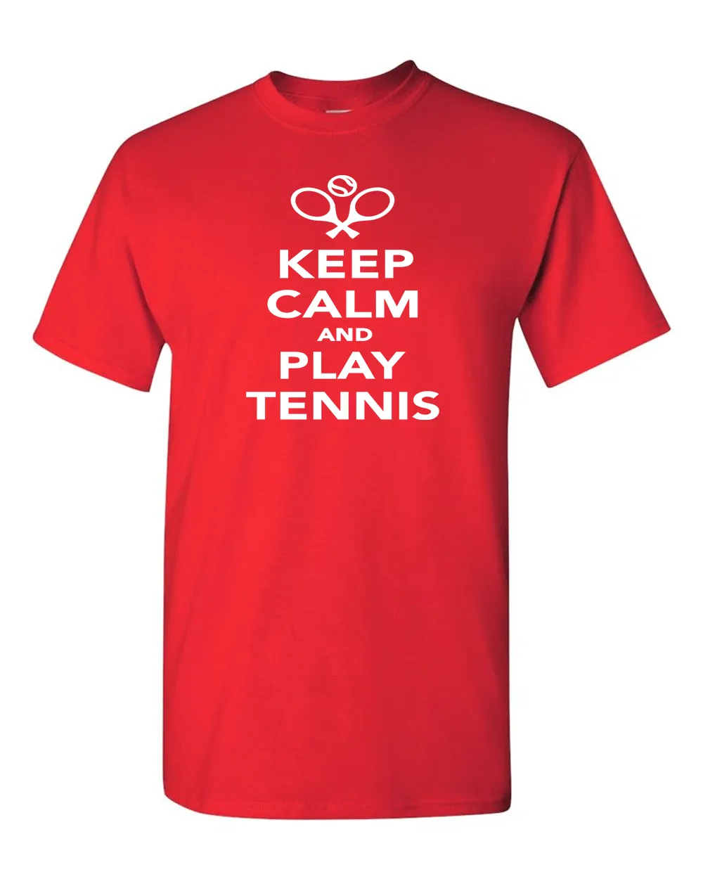 Keep Calm and Play Tennis T-Shirt sport t-shirt