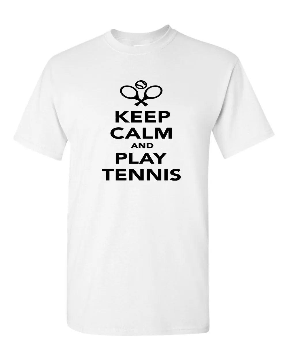 Keep Calm and Play Tennis T-Shirt sport t-shirt