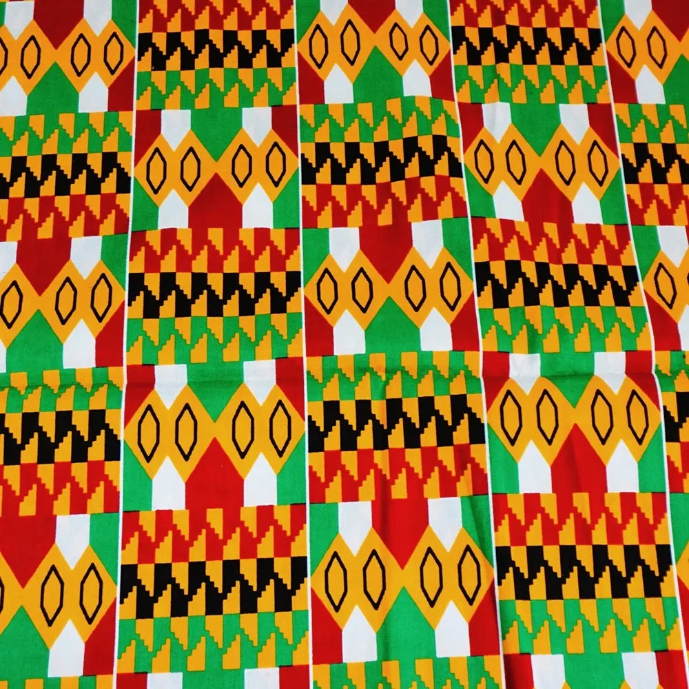 Kente African Print Fabric