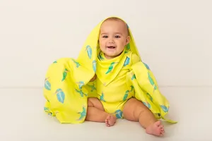 Kingfisher | Organic Cotton Muslin Wrap | 1.2m x 1.2m with Gift Bag