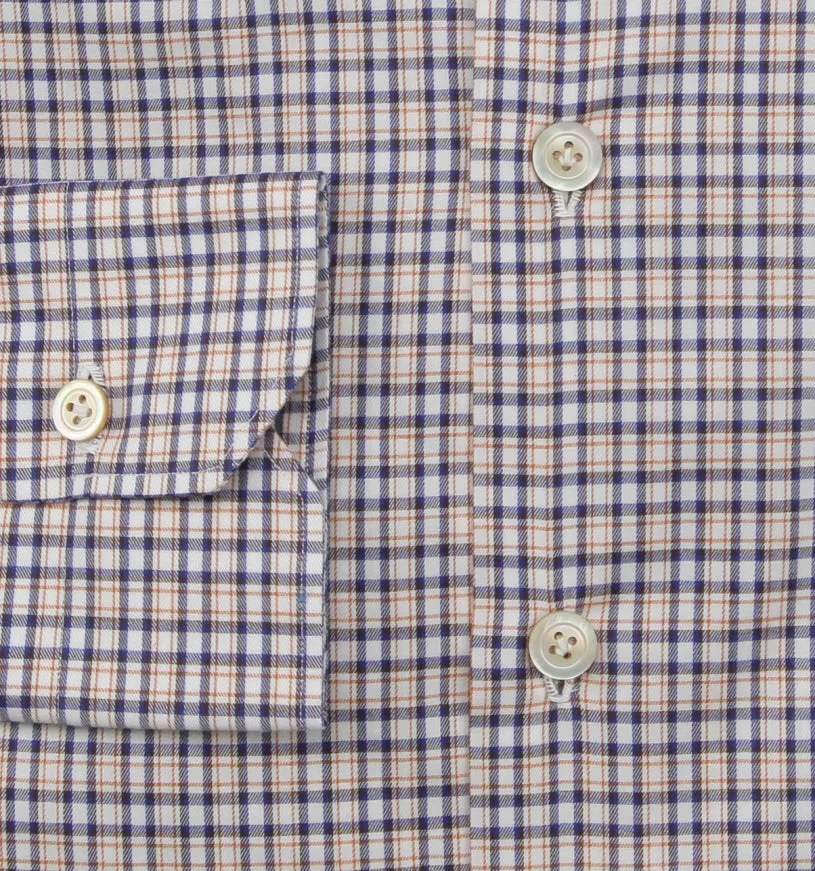 Kiton Dark Blue Shirt - Slim