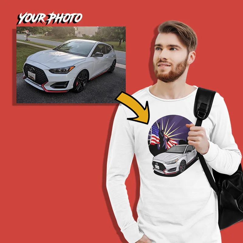 Korean Cars | Custom Print Unisex | Long Sleeves