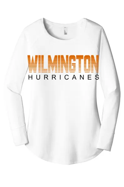 Ladies long sleeve triblend tee - WDP24
