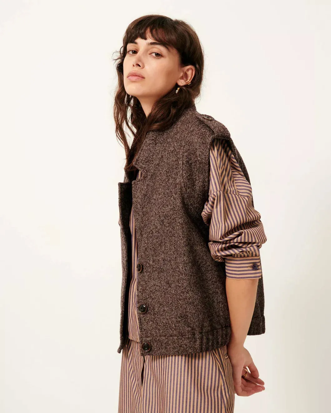 Landie Sleeveless Jacket