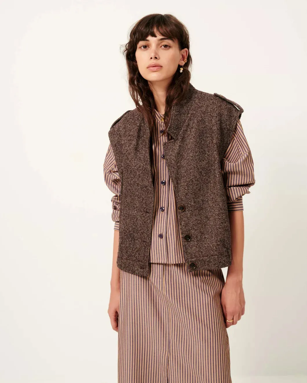 Landie Sleeveless Jacket