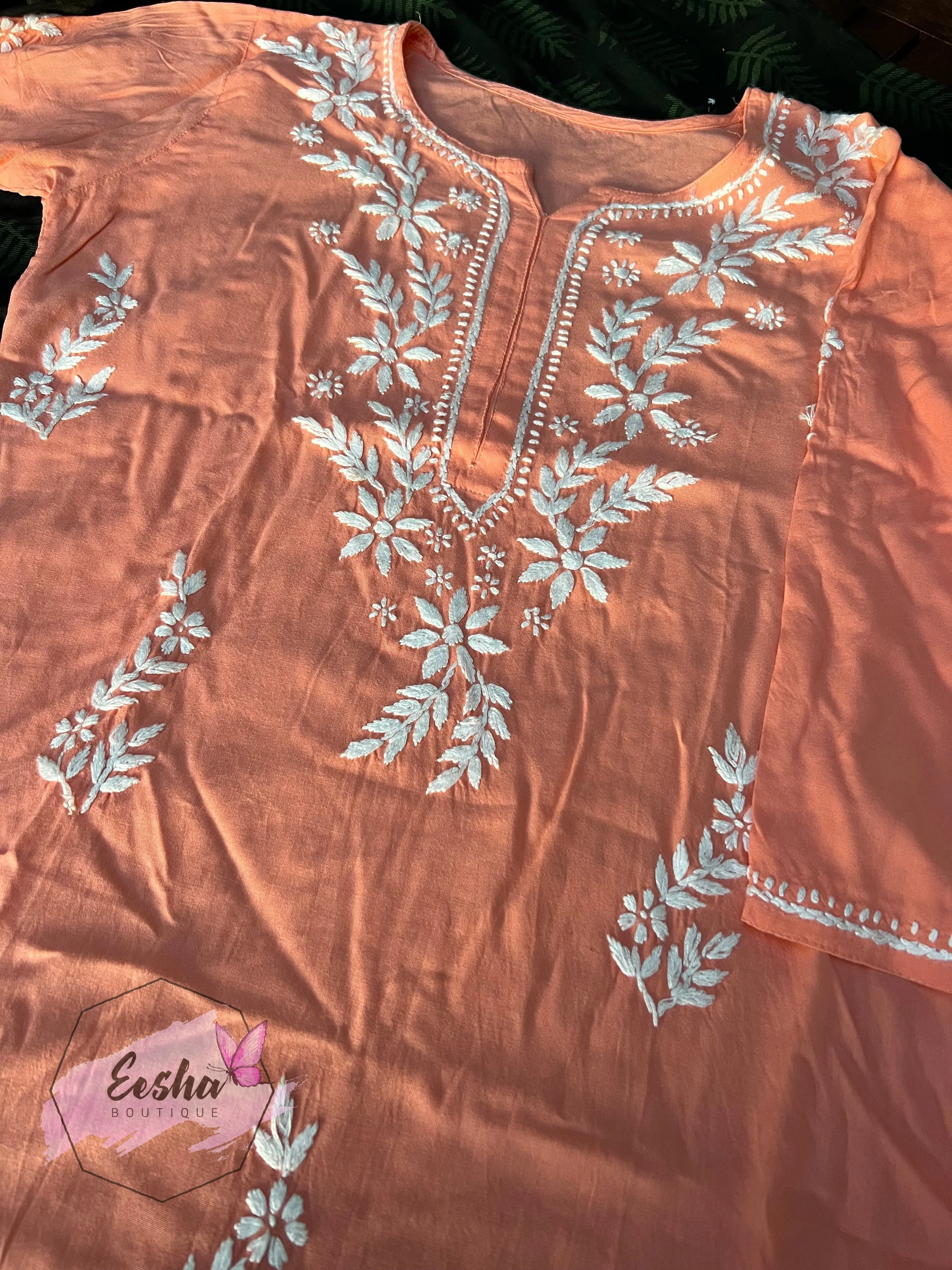 Latika - Hand Embroidered Kurta