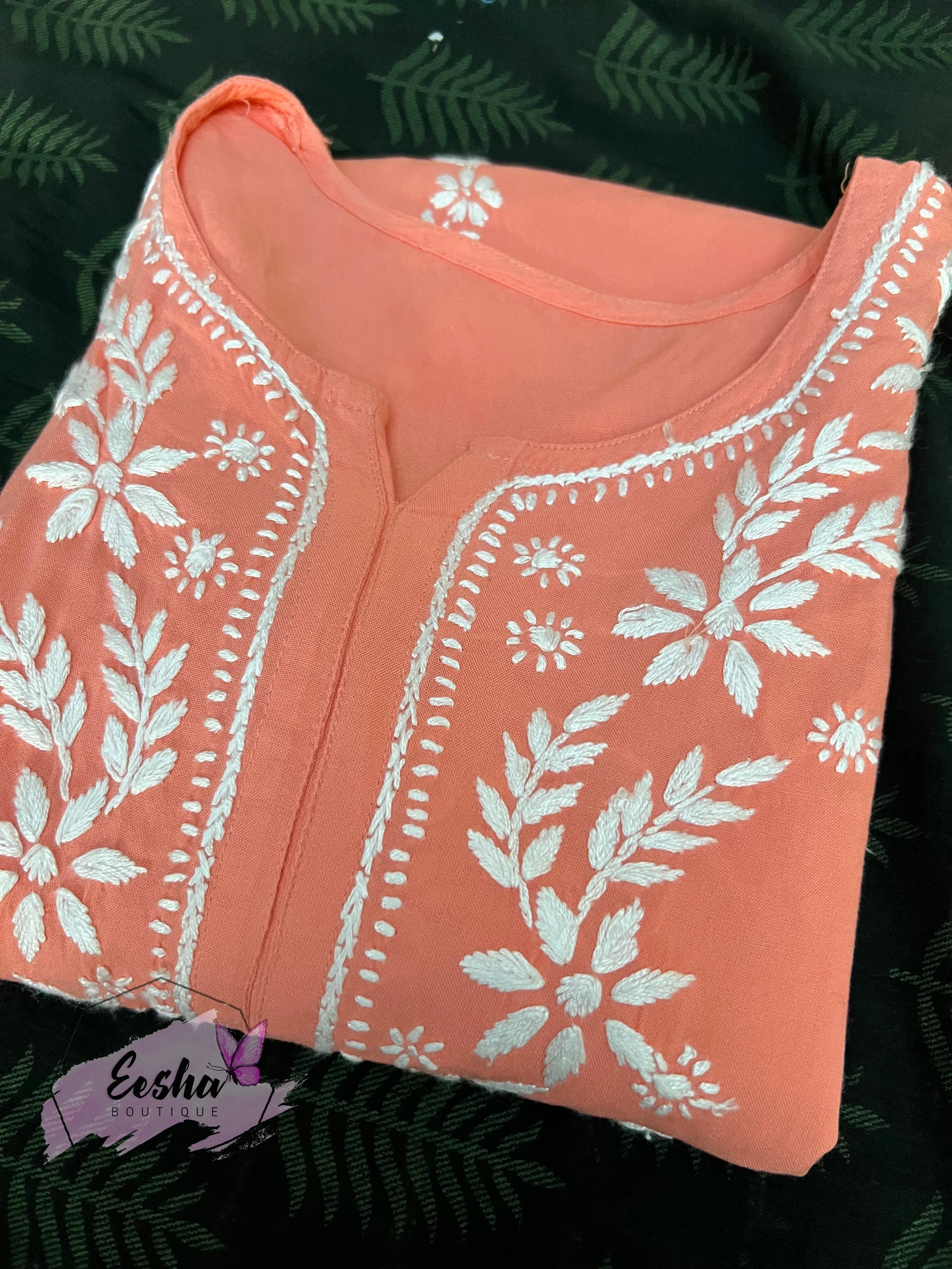Latika - Hand Embroidered Kurta