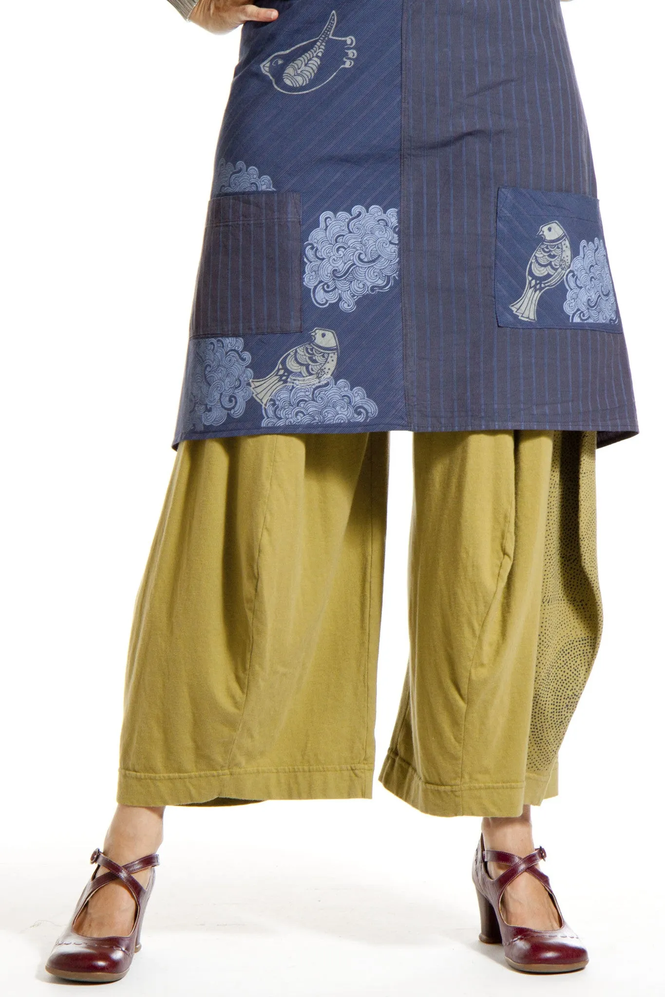 Layer Wrap Printed-Blue Fish Clothing