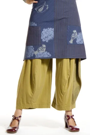 Layer Wrap Printed-Blue Fish Clothing