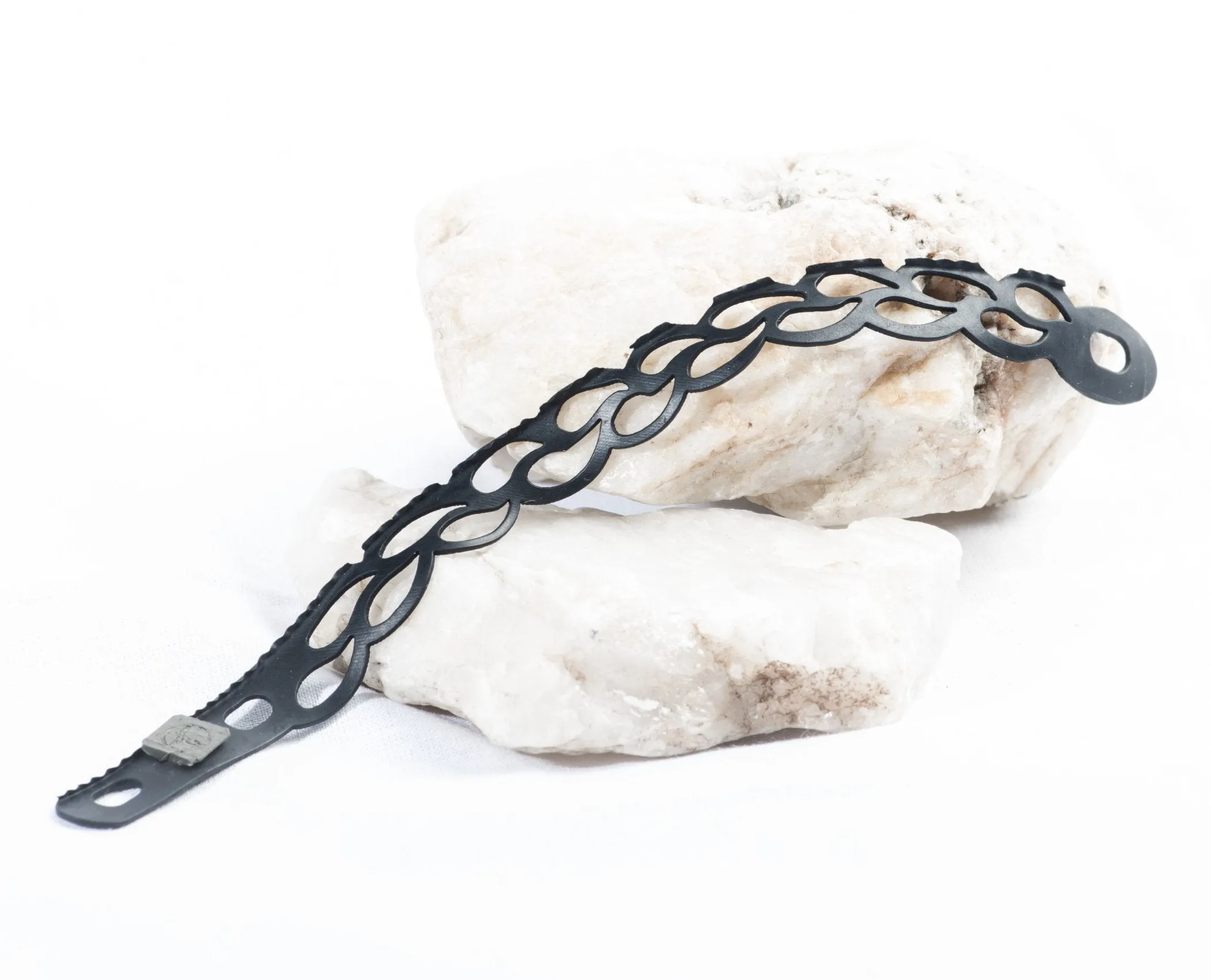 Leaf Choker & Double Wrap Bracelet