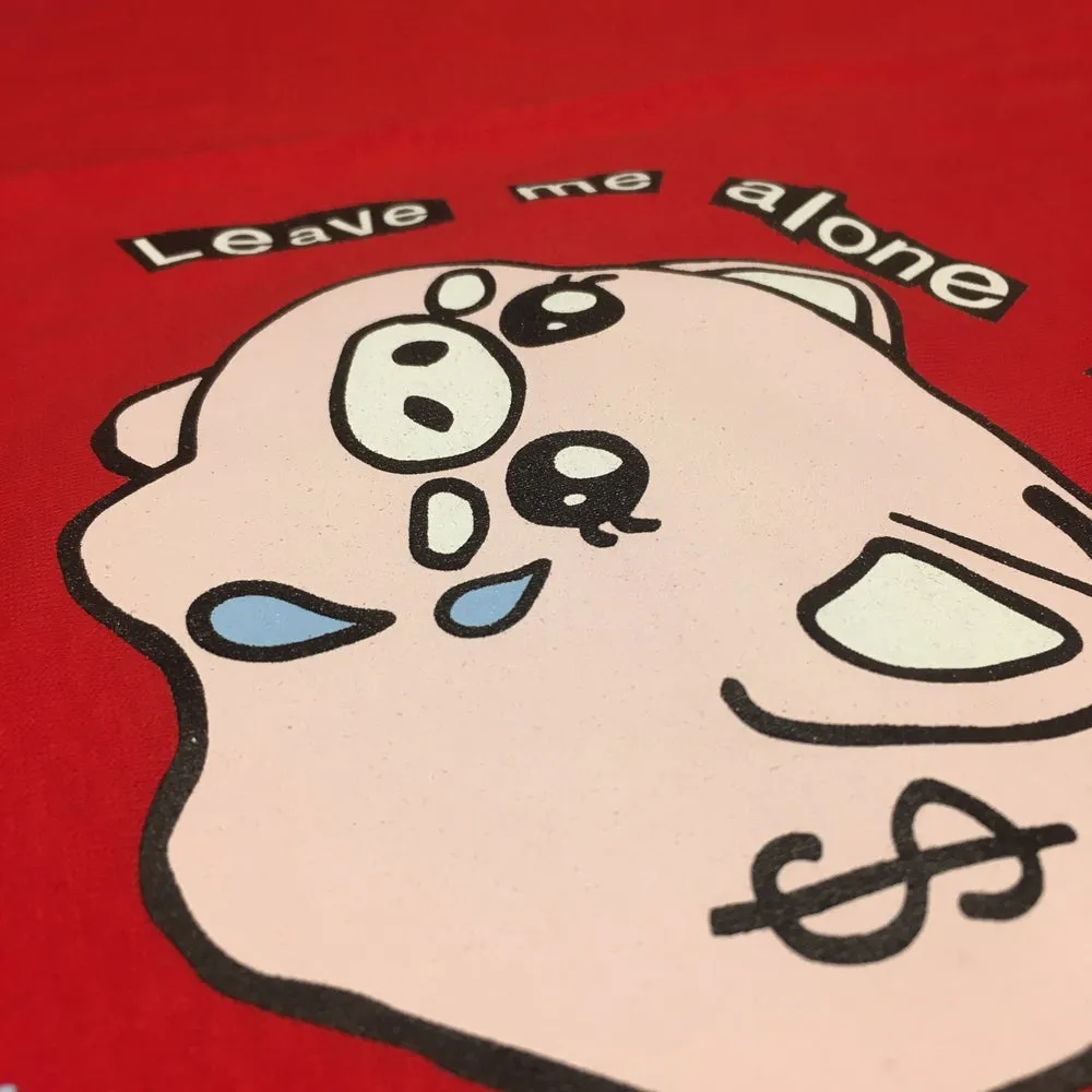 Leave Me Alone I'm Tryin' to Groe!!! T-Shirt Red