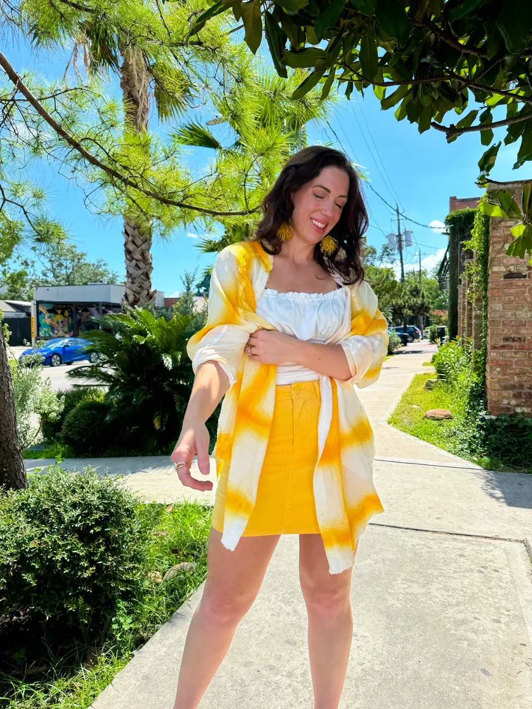 Lemon Juice Buttondown (S-L)