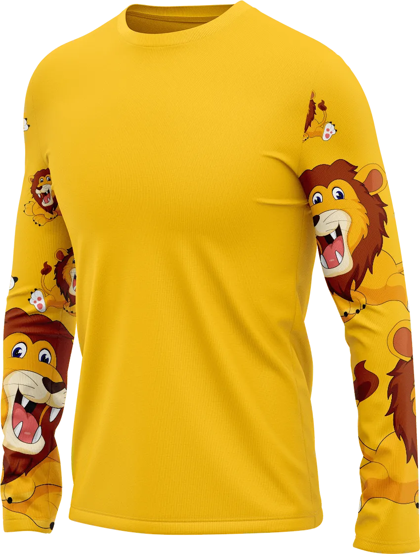 Leo Lion Rash Shirt Long Sleeve