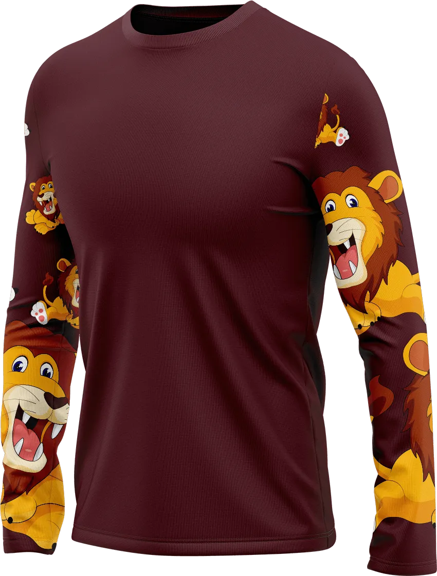 Leo Lion Rash Shirt Long Sleeve