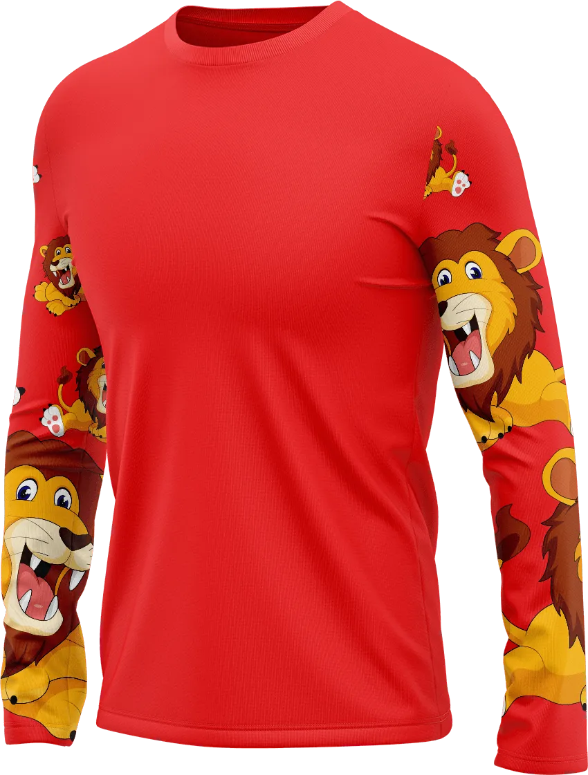 Leo Lion Rash Shirt Long Sleeve
