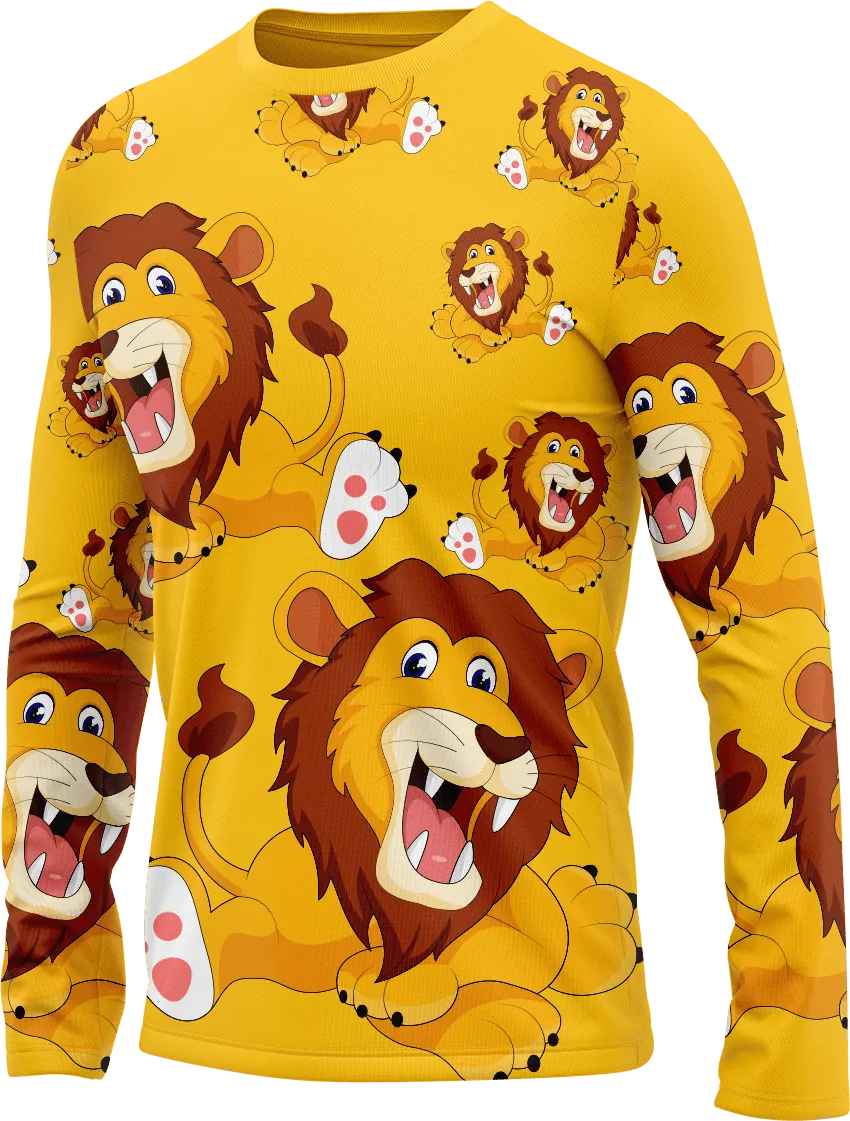 Leo Lion Rash Shirt Long Sleeve