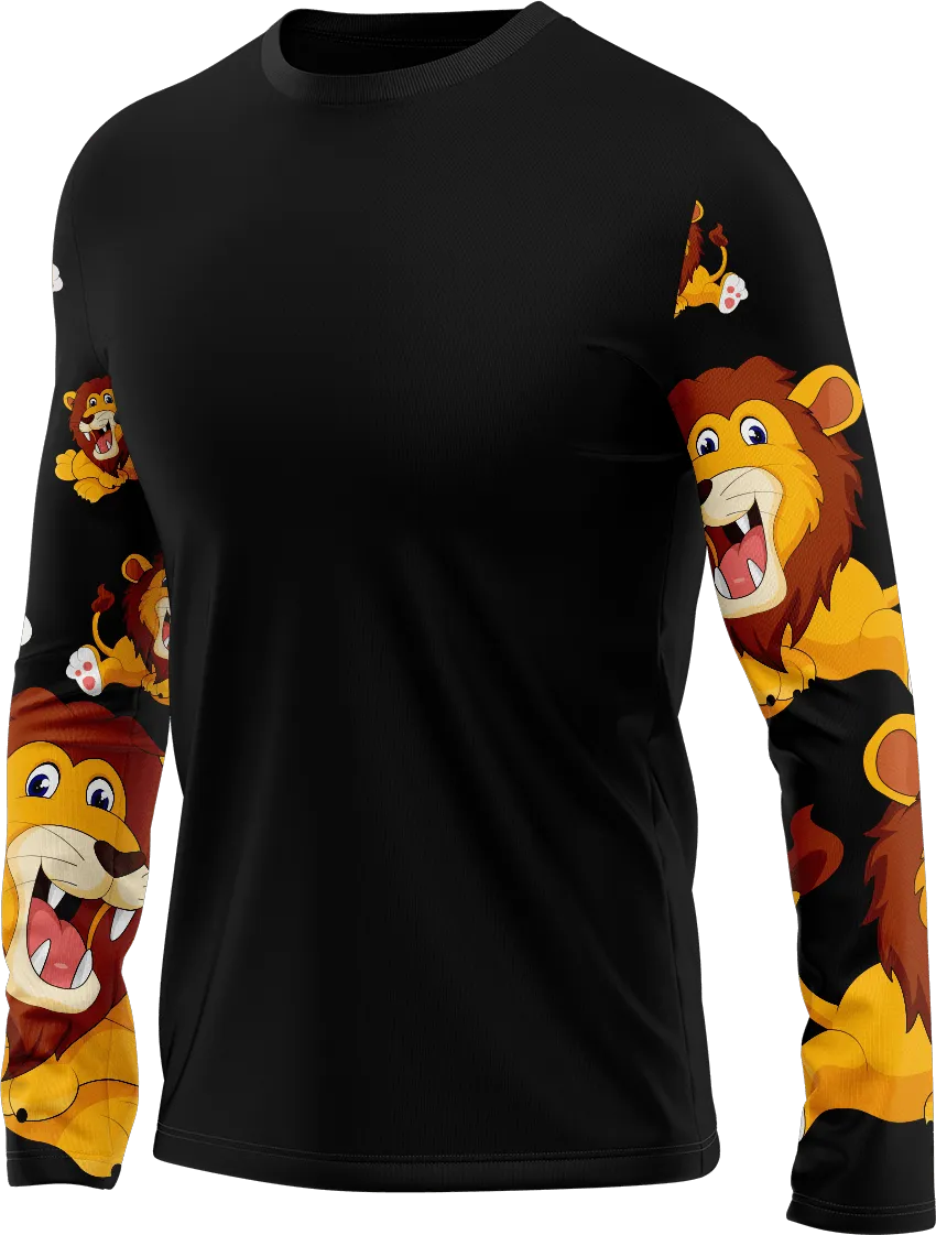 Leo Lion Rash Shirt Long Sleeve