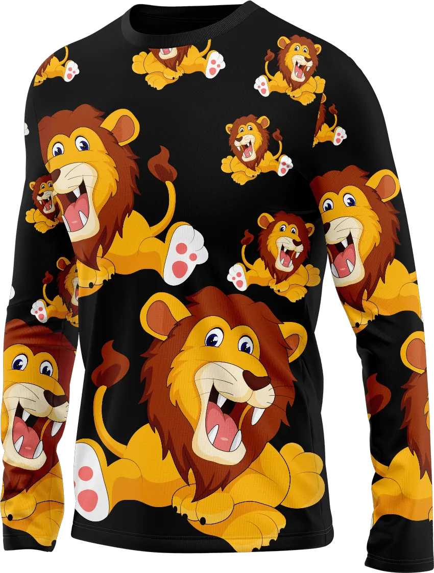 Leo Lion Rash Shirt Long Sleeve