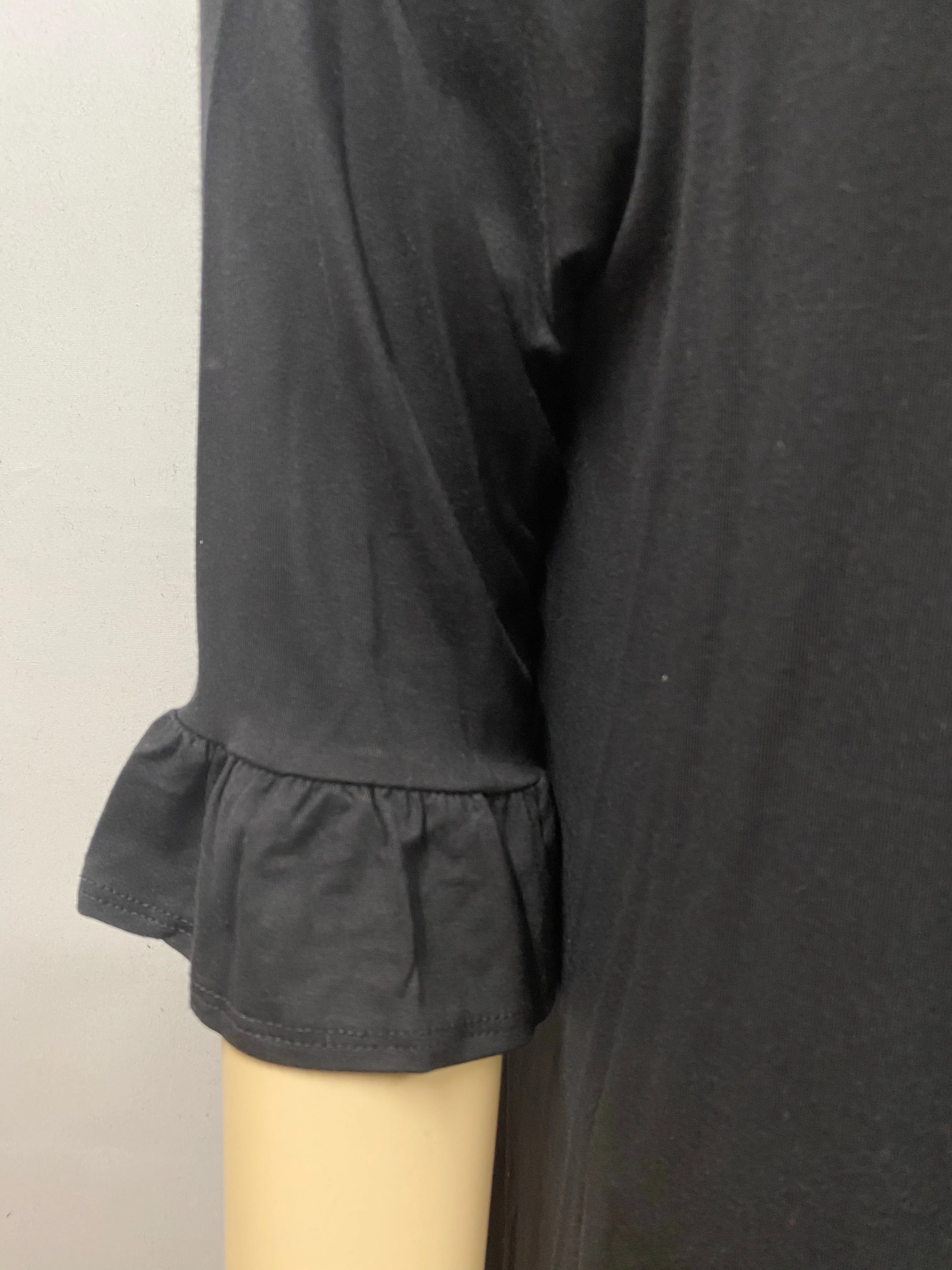Leopard Accent Trim Tunic