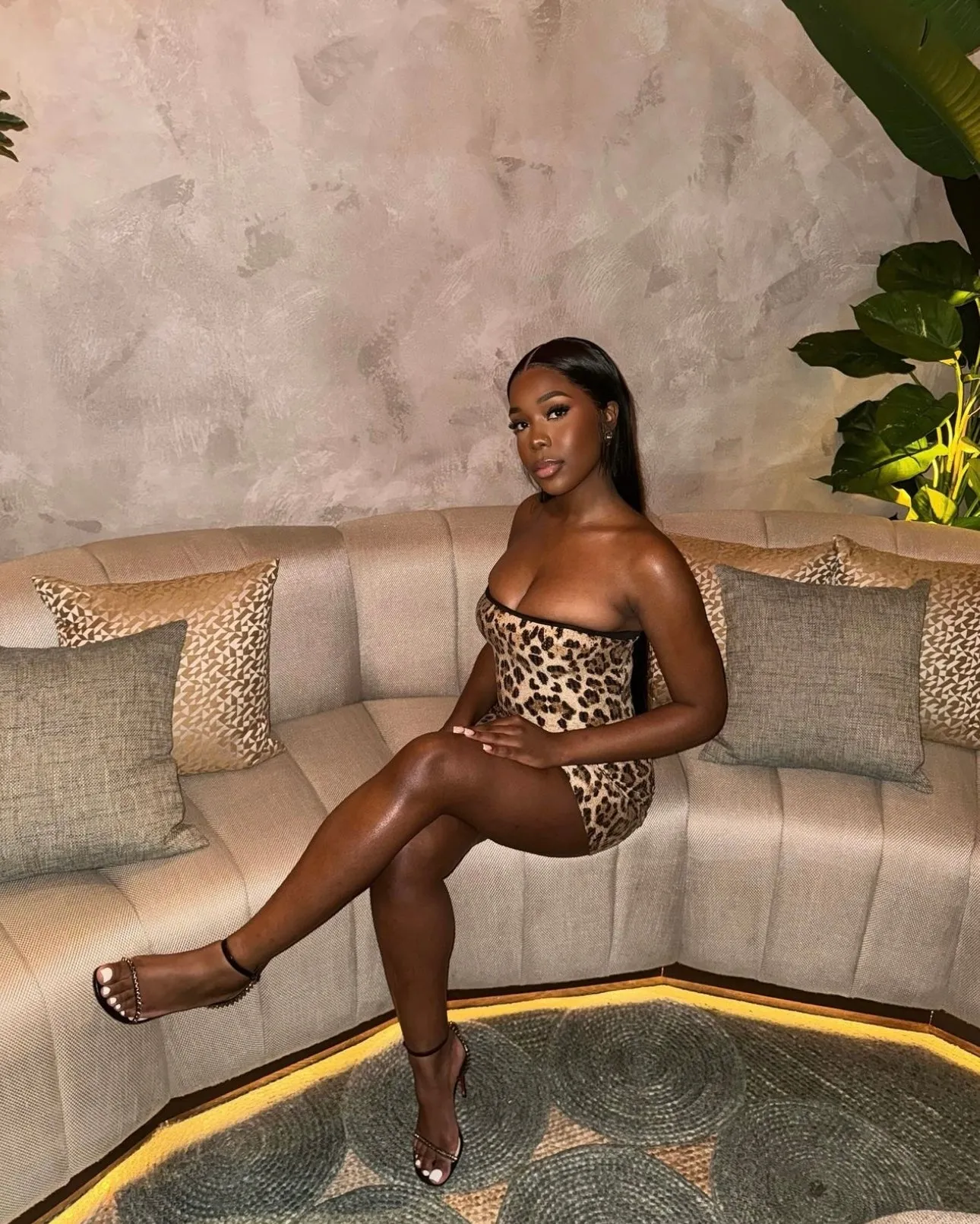 “Leopard Sequin” Dress