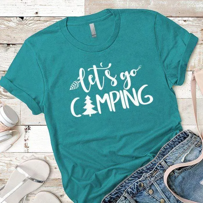 Lets Go Camping 1 Premium Tees