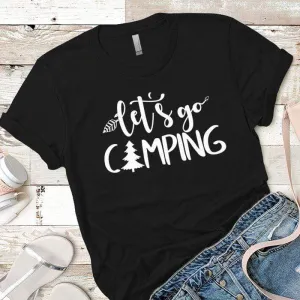 Lets Go Camping 1 Premium Tees