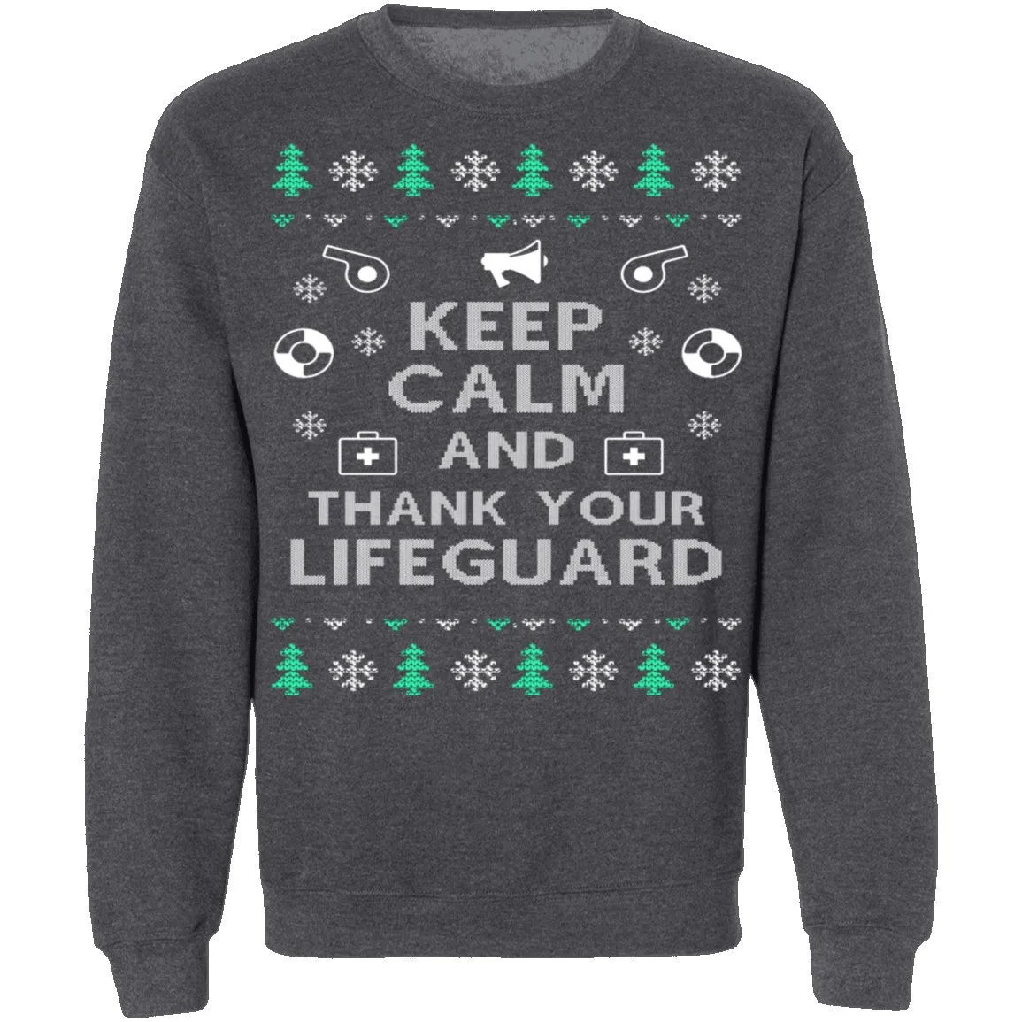 Lifeguard Ugly Christmas Sweater