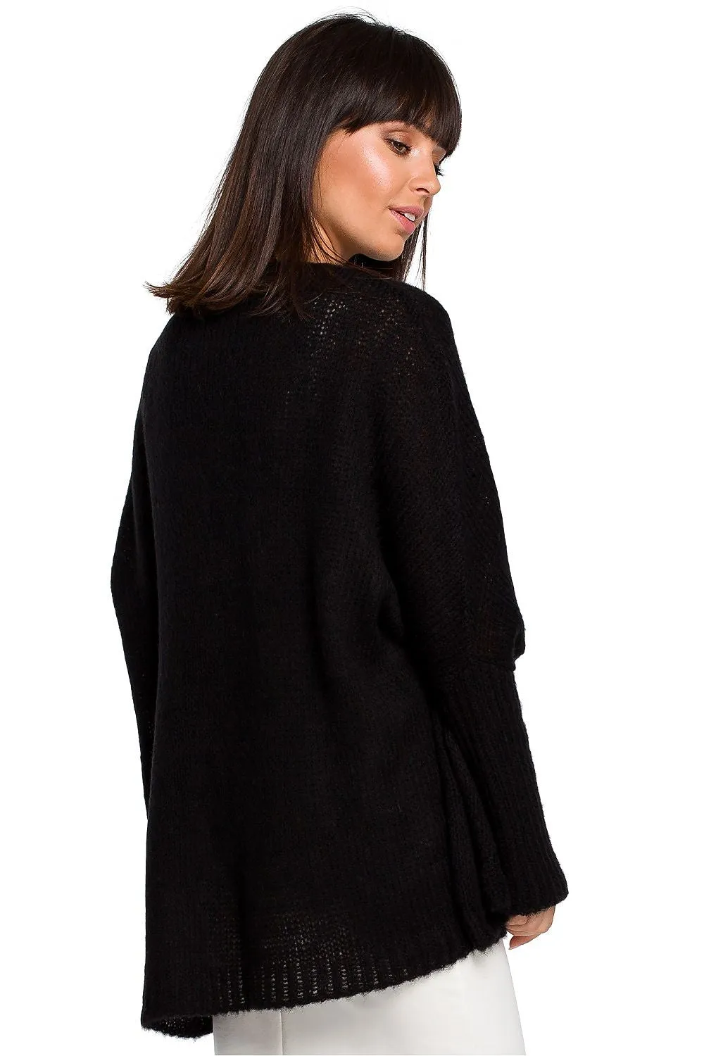 Lightweight Ribbed Loose-Fit Sweater