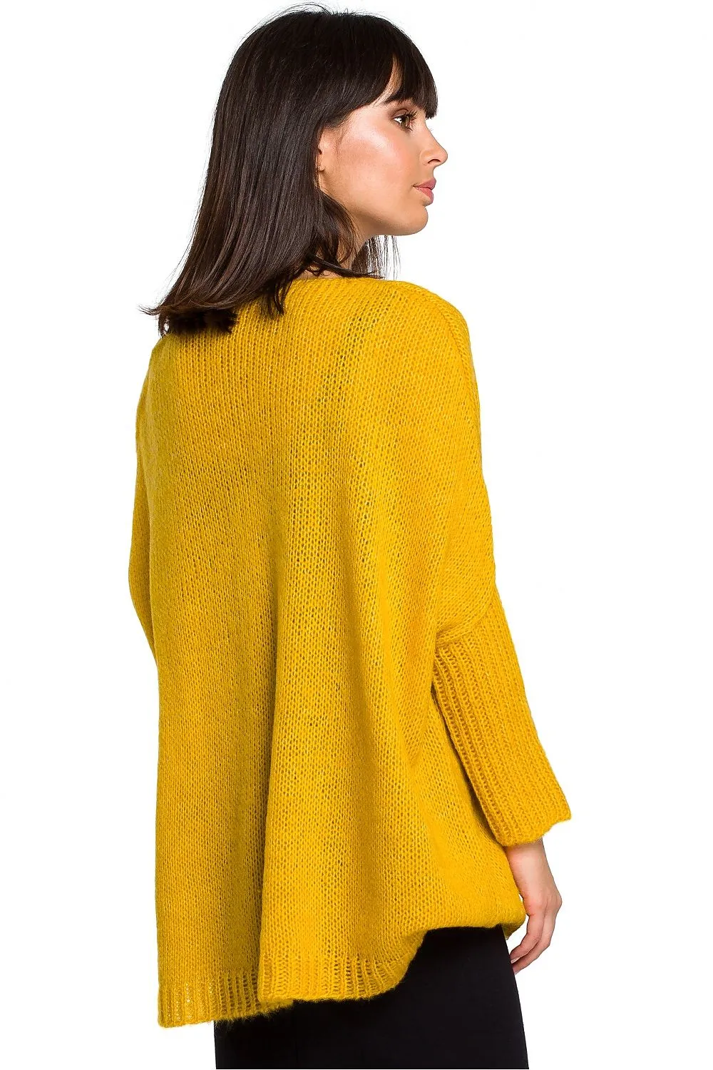 Lightweight Ribbed Loose-Fit Sweater
