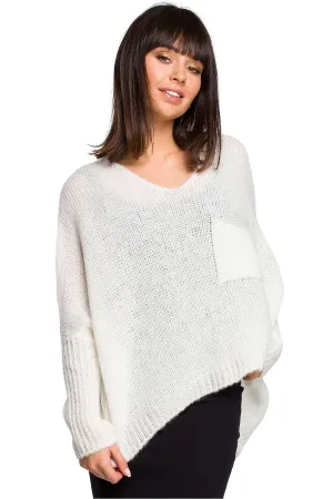 Lightweight Ribbed Loose-Fit Sweater