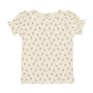 Lil Legs Short Sleeve T-Shirt - Floral Cluster