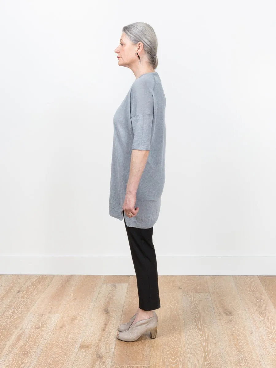 linen tunic sweater