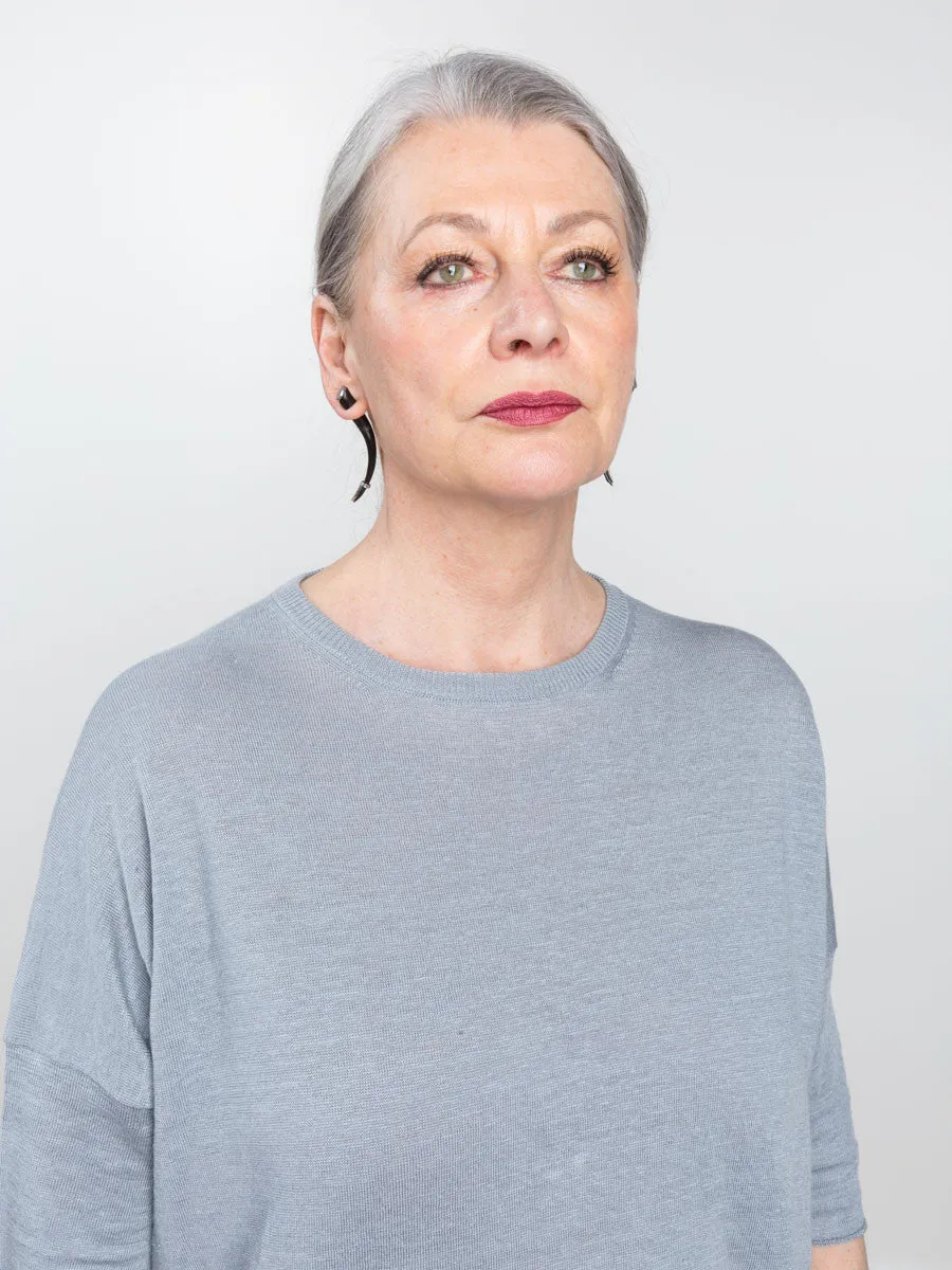linen tunic sweater