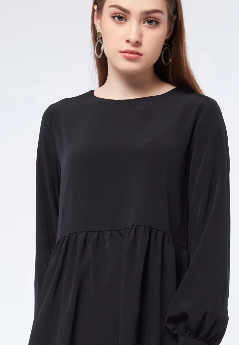 Long Sleeve Babydoll Tunic