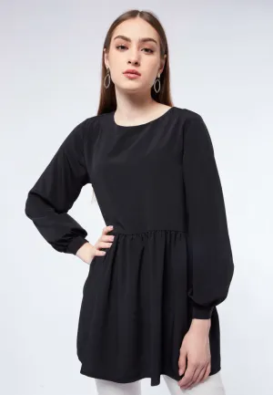 Long Sleeve Babydoll Tunic