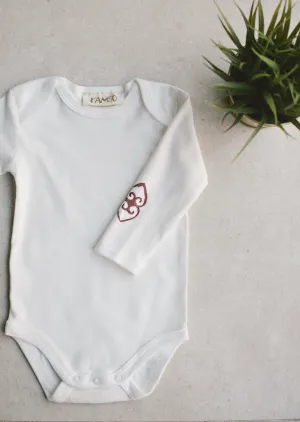 Long Sleeve Bodysuit<br> Cloud