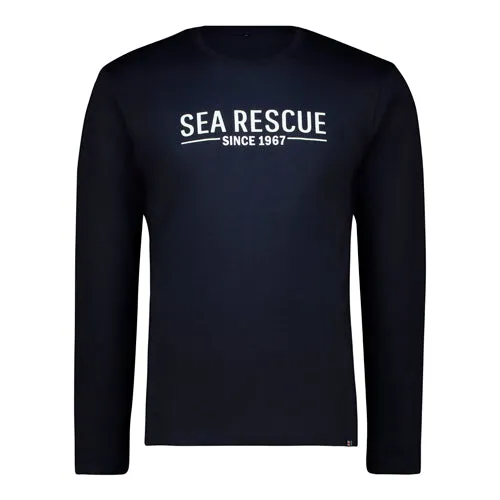 Long Sleeve Tee - Front SEA RESCUE 1967 print